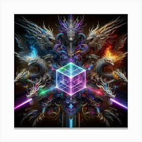 Cube of Light 1 Canvas Print