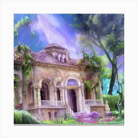 Fairytale House Canvas Print