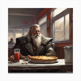Lord Of The Pie Canvas Print