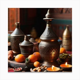 Moroccon traditions Canvas Print