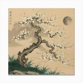 Blossoming Cherry Tree Canvas Print