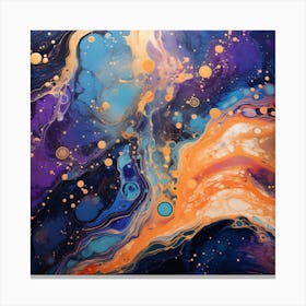 Fluid Art Canvas Print