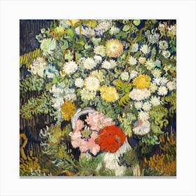 Van Gogh ,Flowers In A Vase Canvas Print