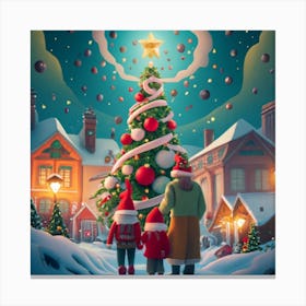 Christmas Tree 1 Canvas Print