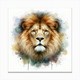 Lion Head 3 Canvas Print