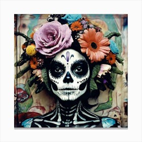 Day Of The Dead 1 Canvas Print