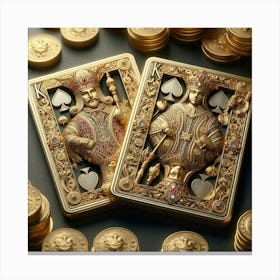 Playing Cards 2 Canvas Print