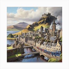 Edinburgh 1 Canvas Print