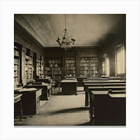 Library Canvas Print