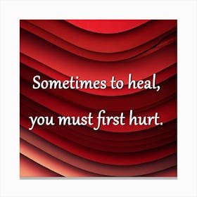To Heal Star Wars Inspirational Quote Art Print Canvas Print