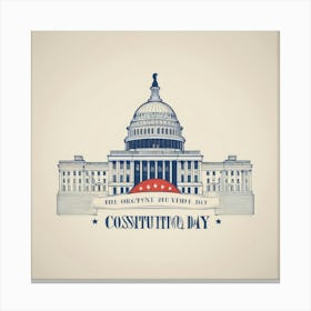 U S Capitol Building Canvas Print