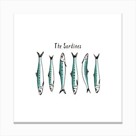 Sardines 1 Canvas Print