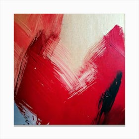 Abstract Heart Painting Canvas Print