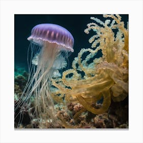 Jellyfish Canvas Print