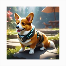 Corgi Canvas Print