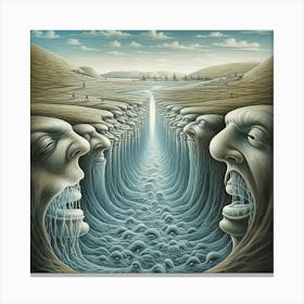 'Sea Monster' Canvas Print