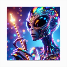 Alien 8 Canvas Print
