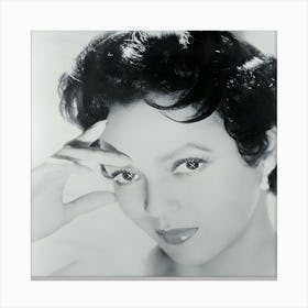 American Actress, Singer And Dancer, Dorothy Dandridge Canvas Print