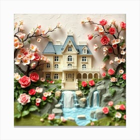 Fairytale House Canvas Print