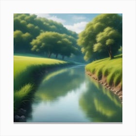 Landscape Painting 186 Canvas Print