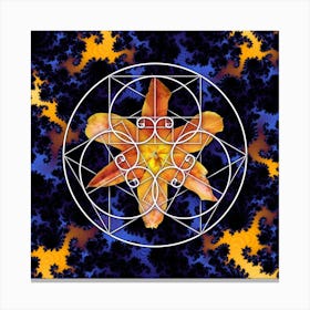 Sacred Geometory 6 Canvas Print