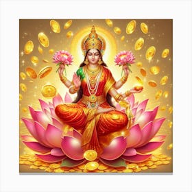 Mata Lakshmi Canvas Print
