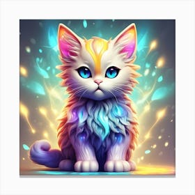 Cute Cat 8 Canvas Print