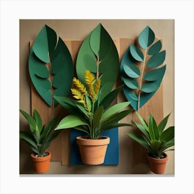 Default Create Unique Design Of Plant Art 0 Canvas Print