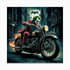 Batman Joker 13 Canvas Print