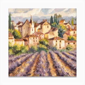 Provencal Tranquility Impressionist Masterpiece Of Southern France (3) Canvas Print