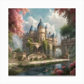 Fairytale Castle 6 Canvas Print