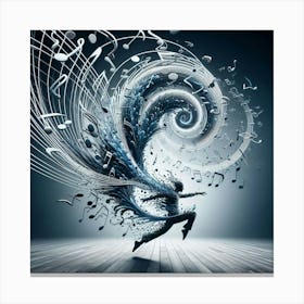 Music Notes 2 Canvas Print