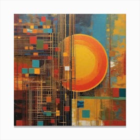 Abstract Painting Canvas Print