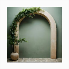 Archway Stock Videos & Royalty-Free Footage 53 Canvas Print