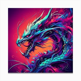 Dragon Design 3 Canvas Print