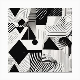 Abstract Geometric Pattern Canvas Print