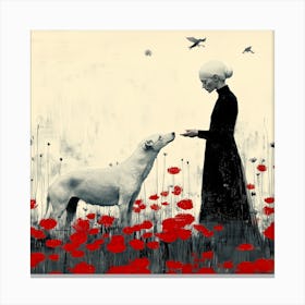 Preaching To Animals XVIII Canvas Print