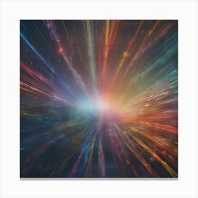 Abstract Space Background 18 Canvas Print