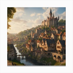 Sprawling Kingdom Canvas Print