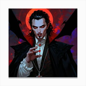 Dracula 16 Canvas Print