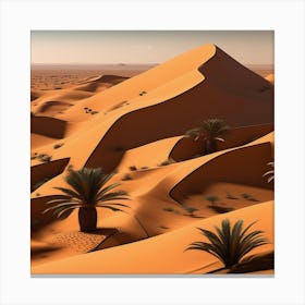 Sahara Desert 94 Canvas Print