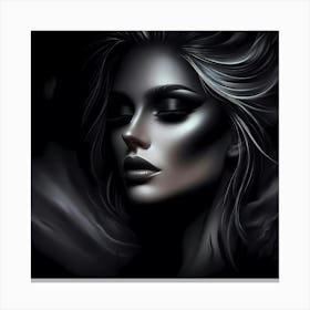 Dark Beauty 5 Canvas Print