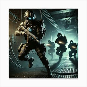 Shadow Operatives Capabilities Raven Vanguard Canvas Print