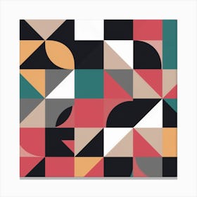 Abstract Geometric Pattern Canvas Print