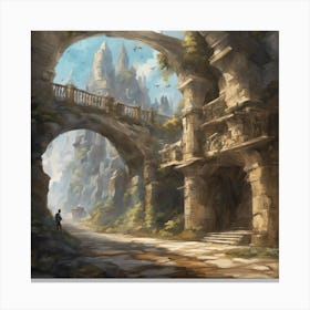 Fantasy Painting 7 Canvas Print