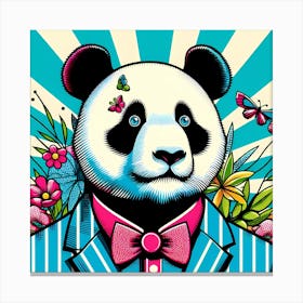 Panda Bear 13 Canvas Print