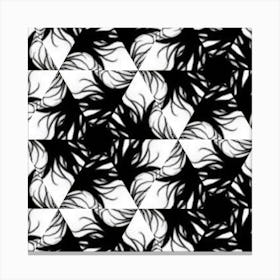 Abstract Black And White Pattern 5 Lienzo