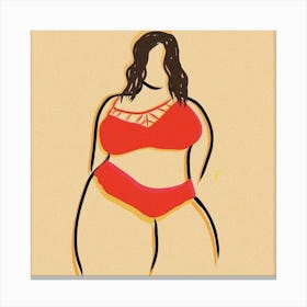 Badly Drawngirlz 10 Canvas Print