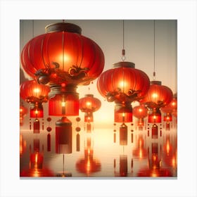 Chinese Lanterns 2 Canvas Print