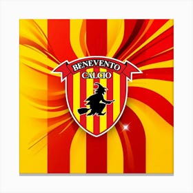 Benevento Calcio Logo Wall Art 7 Canvas Print